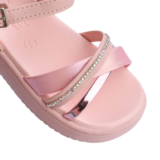 Sandália Menina Kidy Mini Flatform Nude - Kidy Calçados - Sandália e Papete