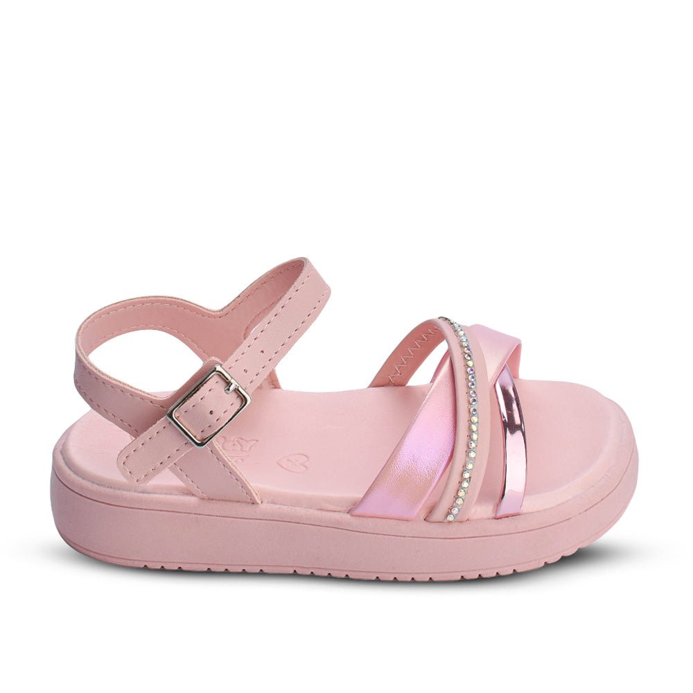 Sandália Menina Kidy Mini Flatform Nude - Kidy Calçados - Sandália e Papete