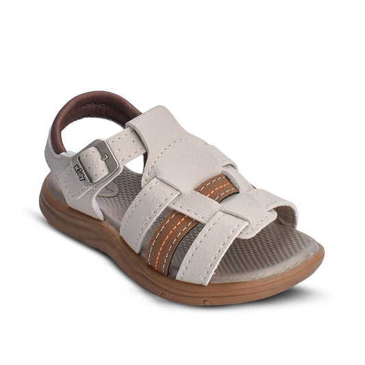 Sandália Papete Menino Kidy Flex Anatômica Natural Caramelo - Kidy Calçados - Sandália e Papete