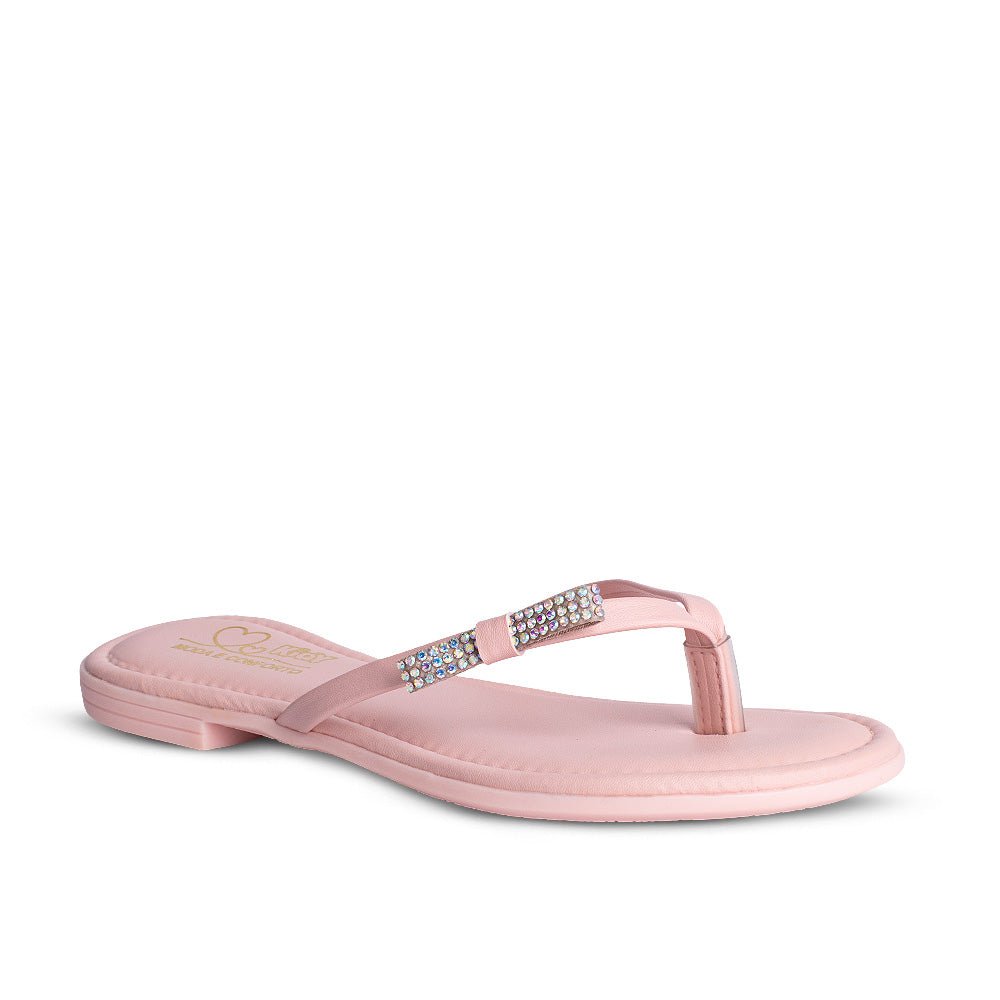 Sandália Rasteira Infantil Menina Kidy Flat Nude Delicada Anatômica - Kidy Calçados - Sandália e Papete