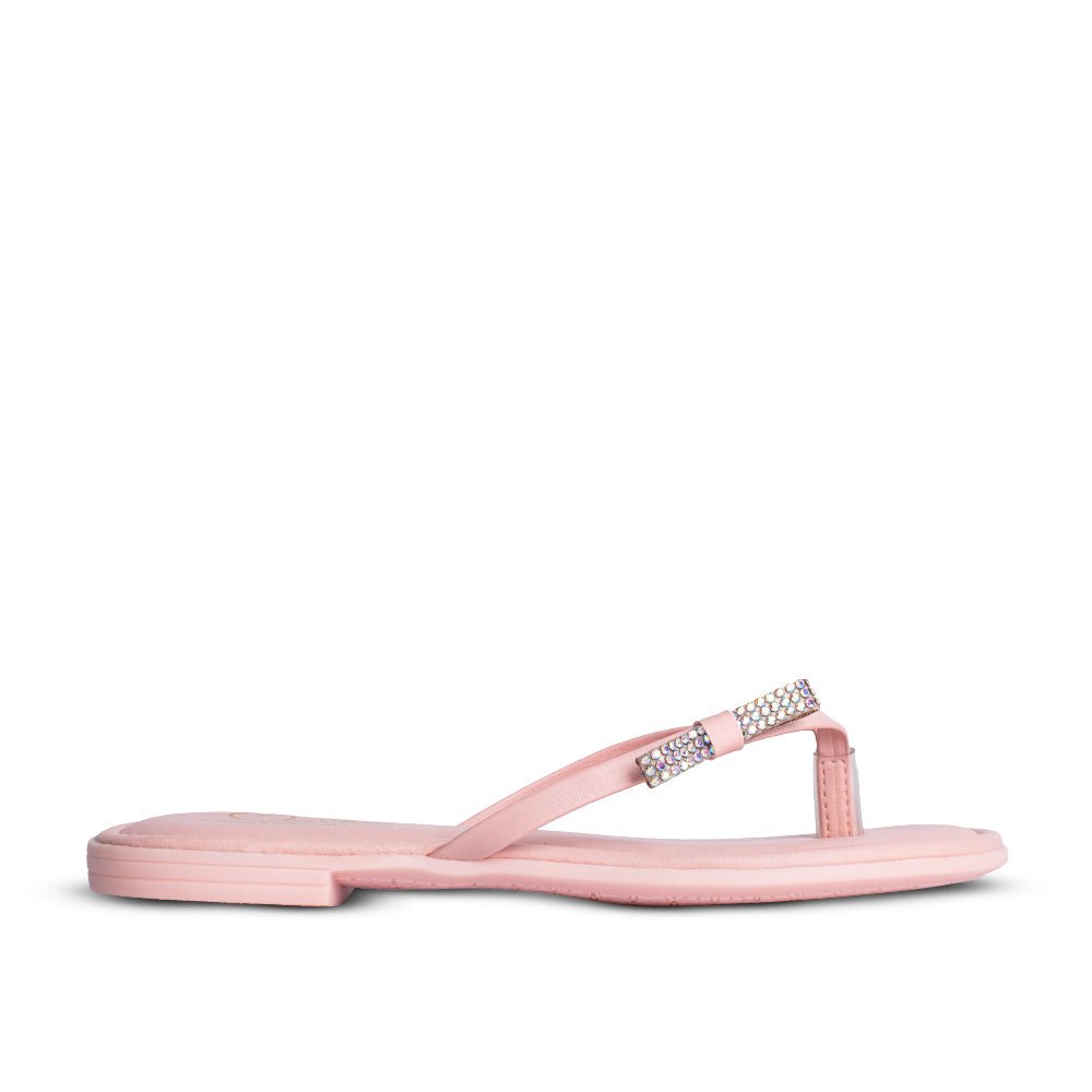 Sandália Rasteira Infantil Menina Kidy Flat Nude Delicada Anatômica - Kidy Calçados - Sandália e Papete