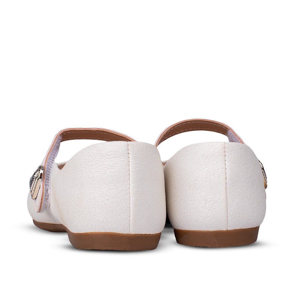 Sapatilha Infantil Menina Kidy Soft Branco Delicada Boneca - Kidy Calçados -