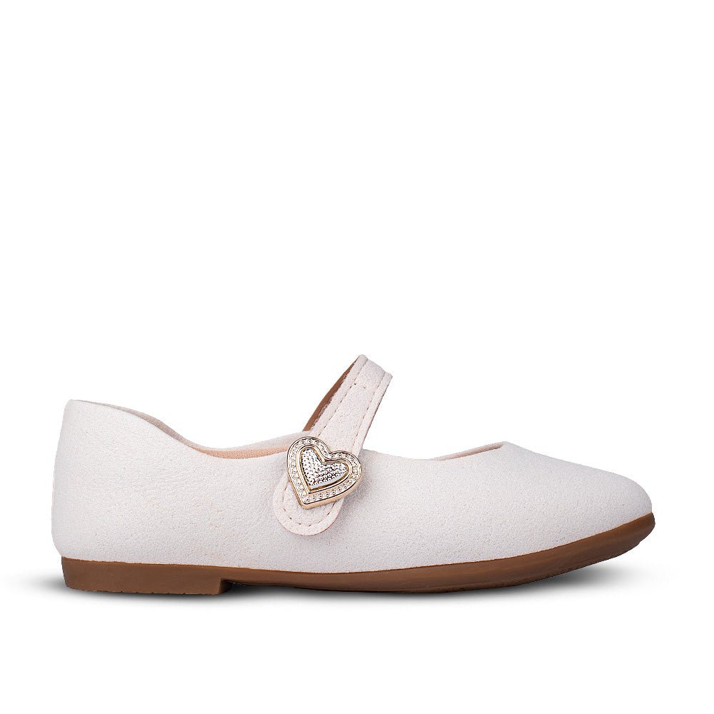 Sapatilha Infantil Menina Kidy Soft Branco Delicada Boneca - Kidy Calçados -