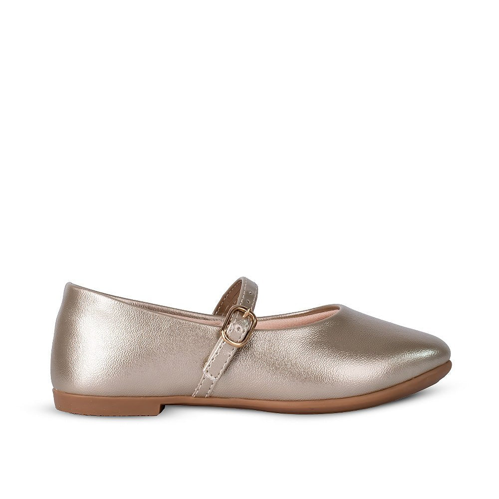 Sapatilha Infantil Menina Kidy Soft Ouro Macia Conforto - Kidy Calçados - Sapatilha