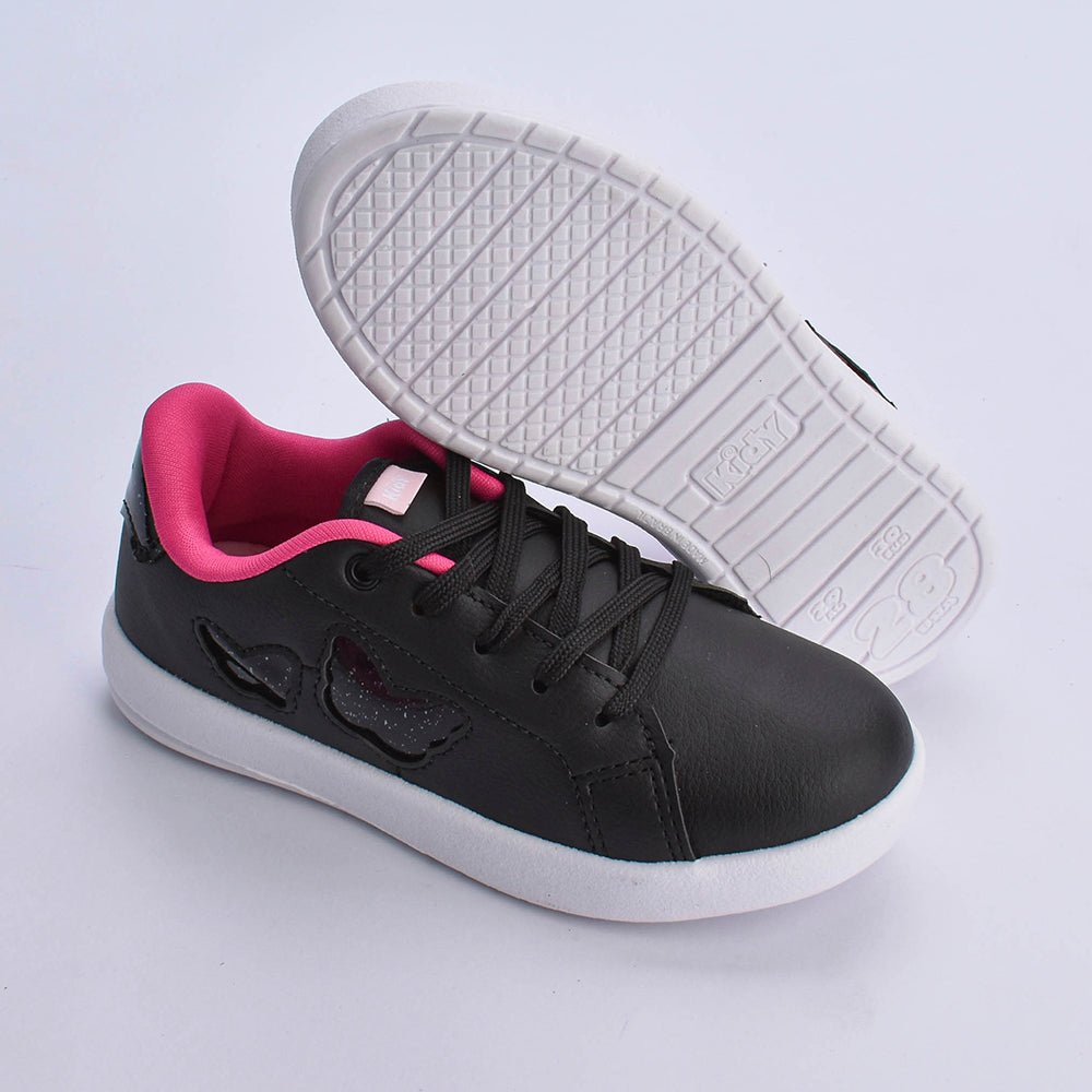 Tenis Hype Kidy Goods Preto + Livro de Colorir Kidy Goods - Kidy Calçados - Tênis