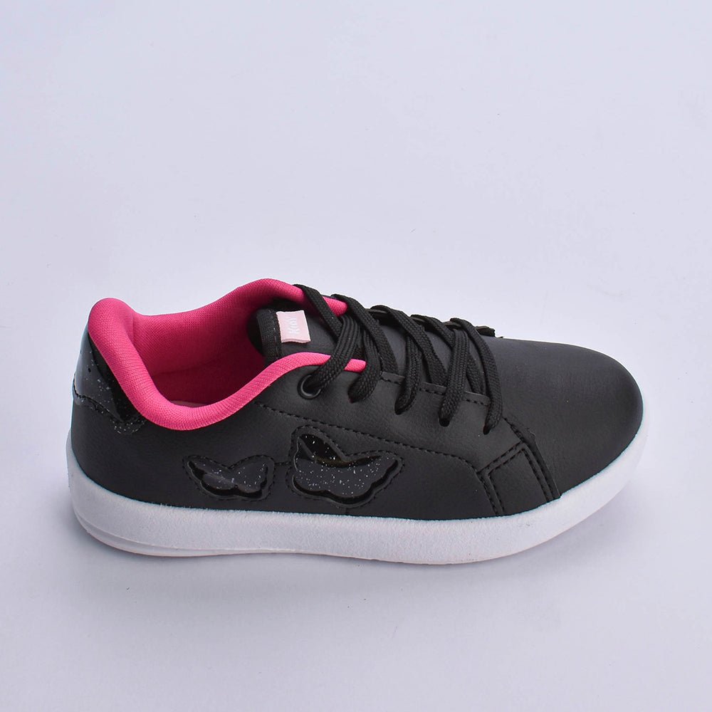 Tenis Hype Kidy Goods Preto + Livro de Colorir Kidy Goods - Kidy Calçados - Tênis