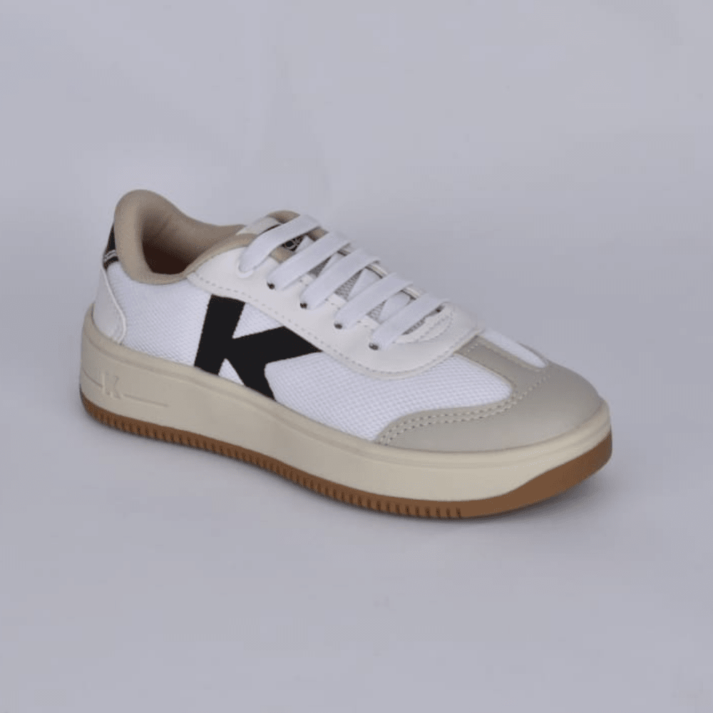 TENIS INFANTIL CASUAL MENINO K360 NOVA YORK BRANCO/PRETO - Kidy Calçados - Tênis