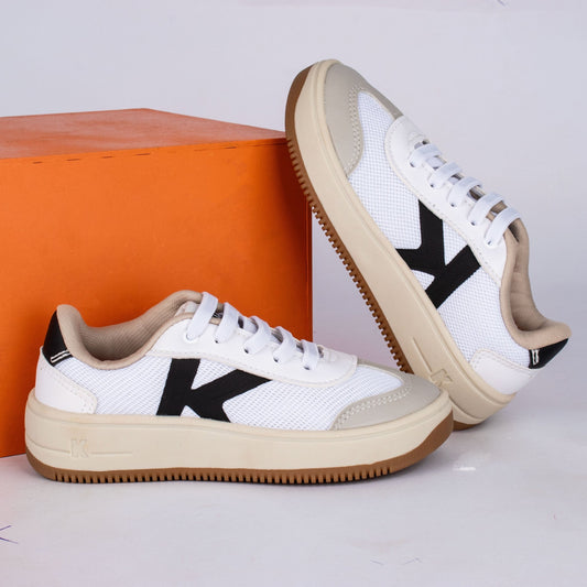 TENIS INFANTIL CASUAL MENINO K360 NOVA YORK BRANCO/PRETO - Kidy Calçados - Tênis