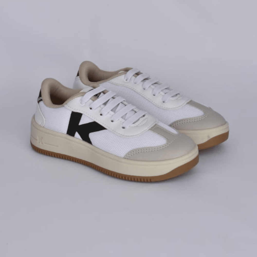 TENIS INFANTIL CASUAL MENINO K360 NOVA YORK BRANCO/PRETO - Kidy Calçados - Tênis