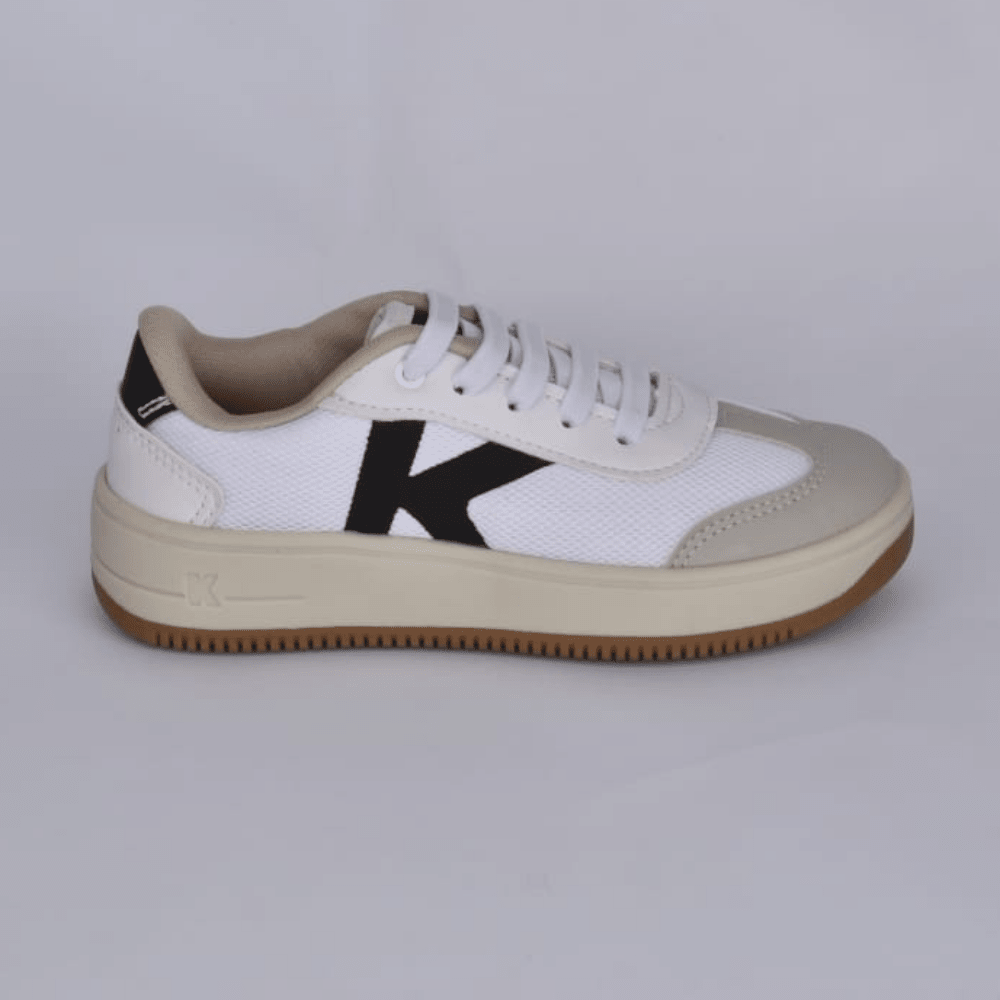 TENIS INFANTIL CASUAL MENINO K360 NOVA YORK BRANCO/PRETO - Kidy Calçados - Tênis
