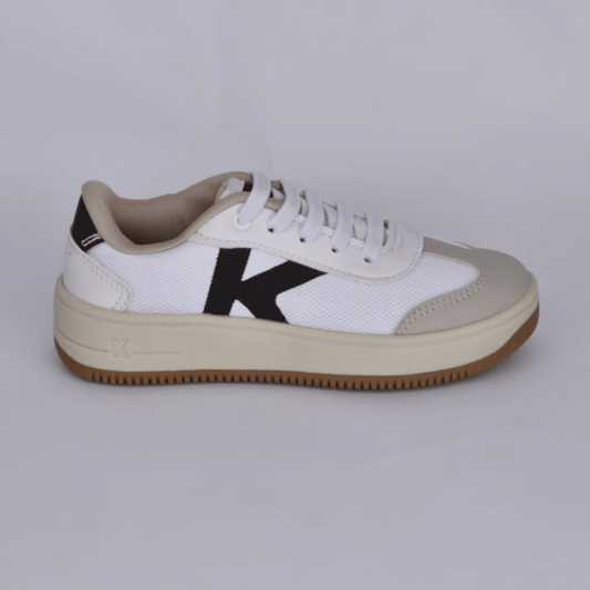 TENIS INFANTIL CASUAL MENINO K360 NOVA YORK BRANCO/PRETO - Kidy Calçados - Tênis