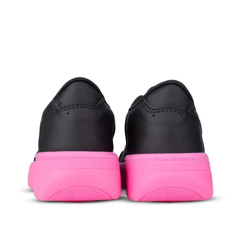 Tênis Infantil De Rodinha Kidy Preto/Rosa Led - Kidy Calçados - Tênis