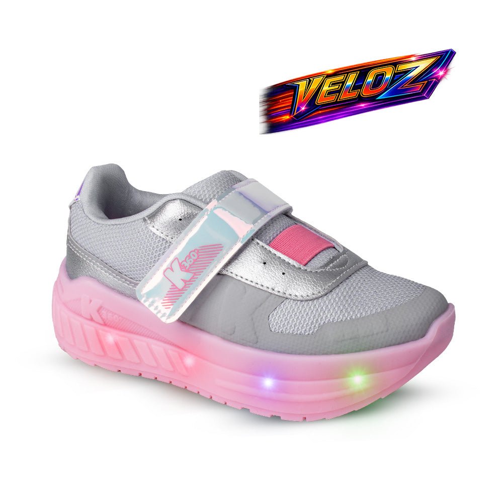 Tênis Infantil De Rodinha Menina Kidy Veloz Led Diversão - Kidy Calçados -