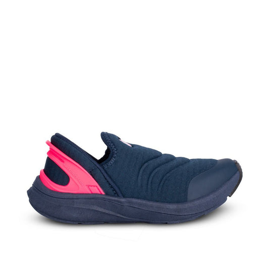 Tênis Infantil Feminino Kidy K360 Energy 2 Marinho e Pink Neon - Kidy Calçados - Tênis