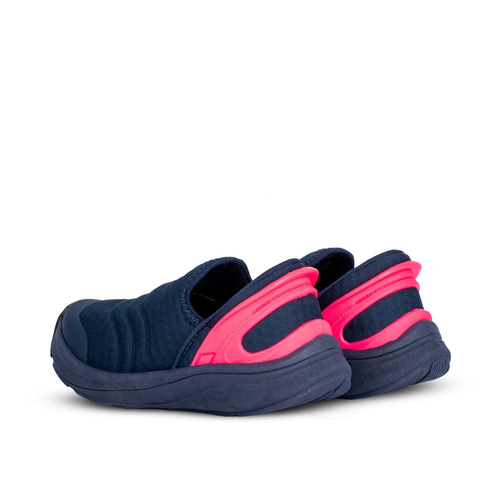 Tênis Infantil Feminino Kidy K360 Energy 2 Marinho e Pink Neon - Kidy Calçados - Tênis
