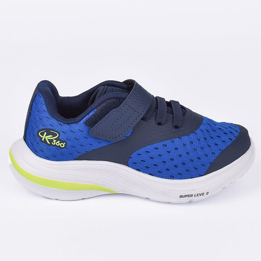 Tênis Infantil K - 360 Super Leve 2 Esportivo Azul Marinho - Kidy Calçados - Tênis