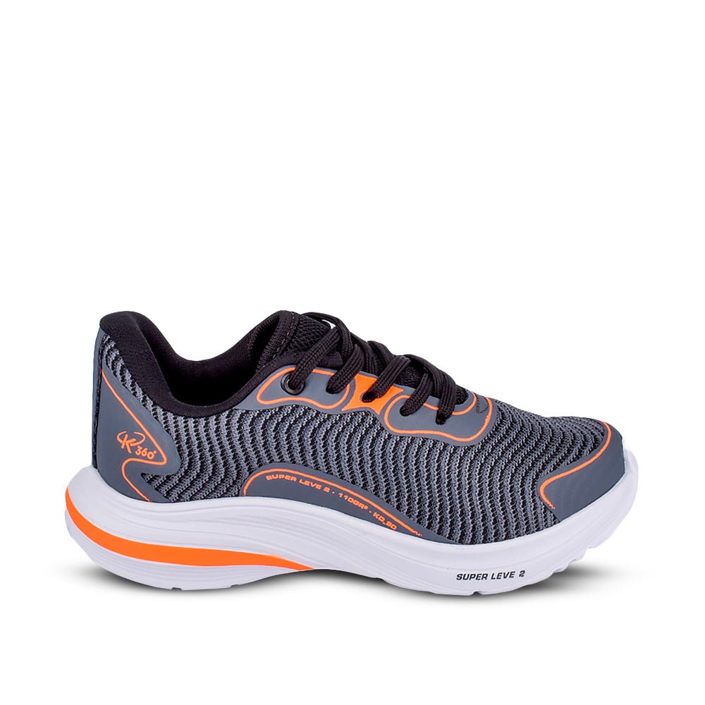 Tênis Infantil K-360 Super Leve 2 Esportivo Laranja Neon - Kidy Calçados - Tênis
