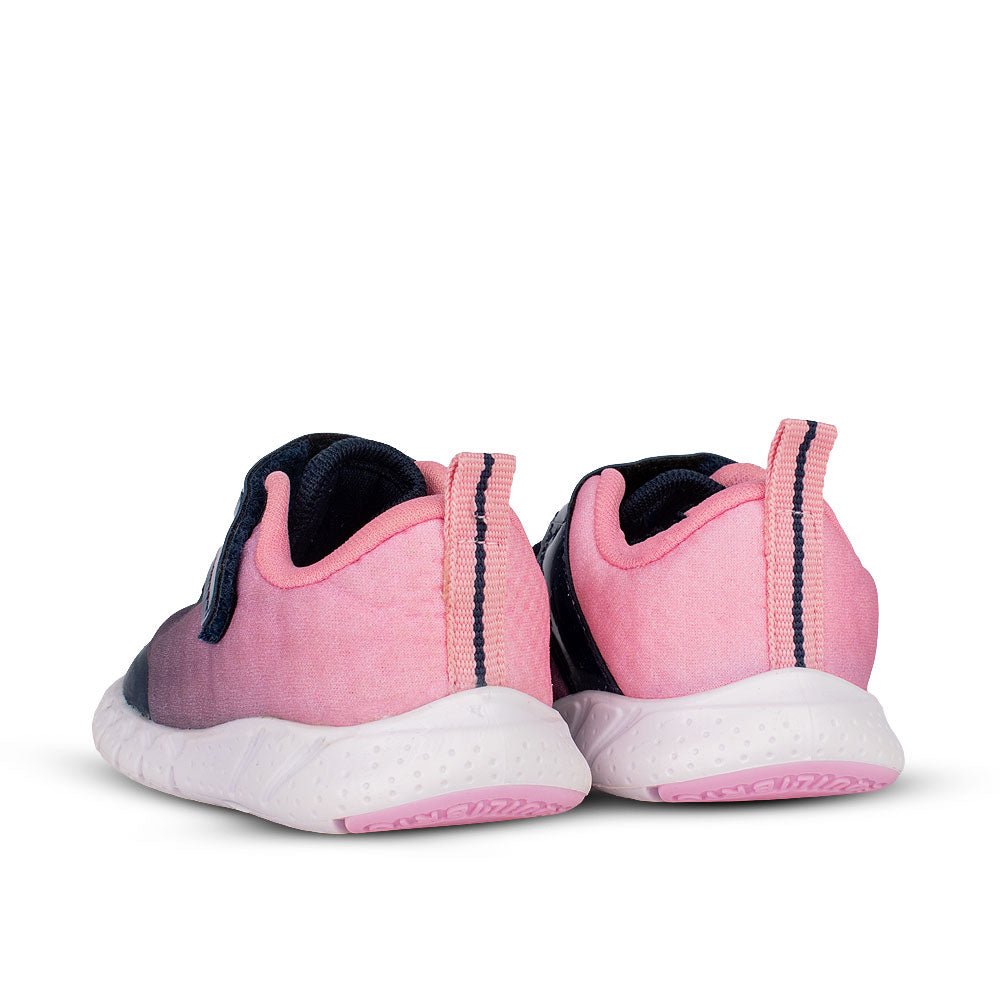 Tênis Infantil Kidy Equilíbrio Marinho e Rosa Conforto e Estilo - Kidy Calçados - 