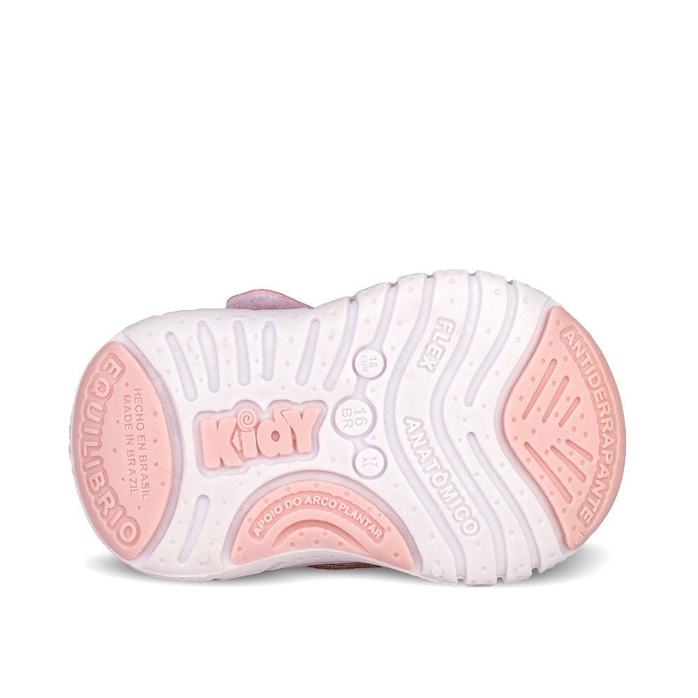 Tênis Infantil Kidy Equilíbrio Nude Conforto e Estilo - Kidy Calçados - 
