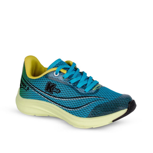 Tênis Infantil Kidy K360 Energy 2 Azul e Amarelo Neon - Kidy Calçados - Tênis