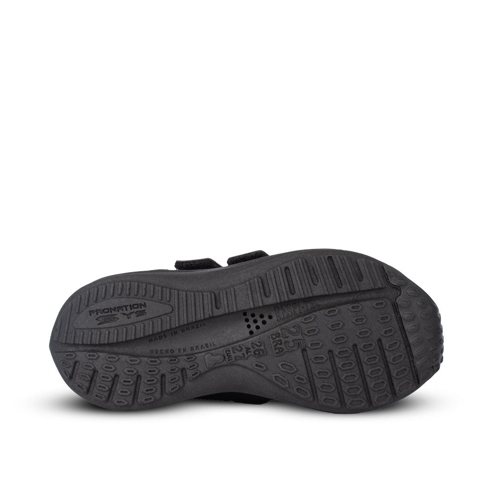 Tênis Infantil Kidy Super Conforto Respitec Preto - Kidy Calçados - 