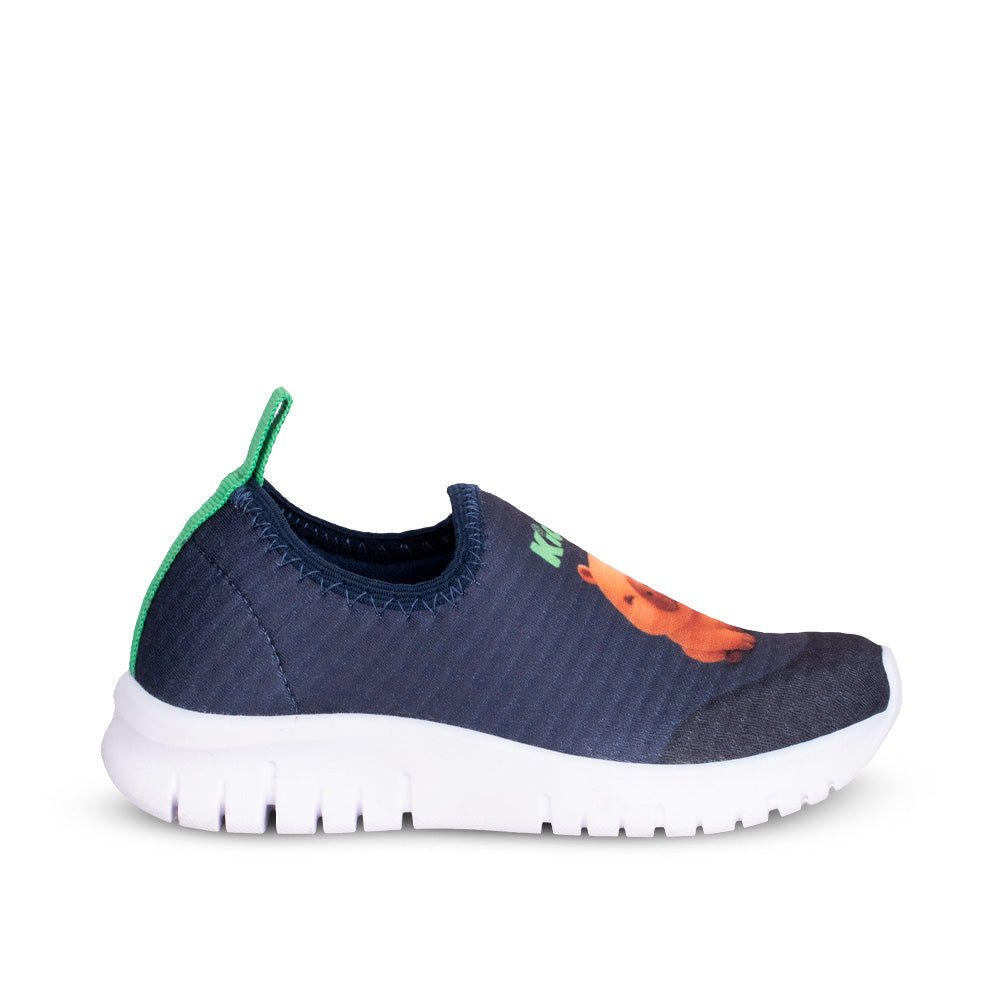 Tênis Infantil Kidy Ultra Flex Marinho e Verde - Kidy Calçados - Tênis