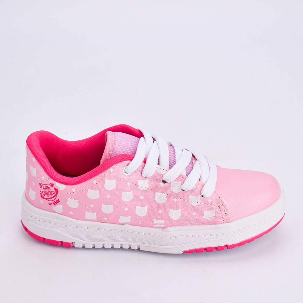 TÊNIS Infantil Menina Gato Galáctico K360 ESTILO RESPITEC ROSA/GLOSS Kidy - Kidy Calçados - Tênis