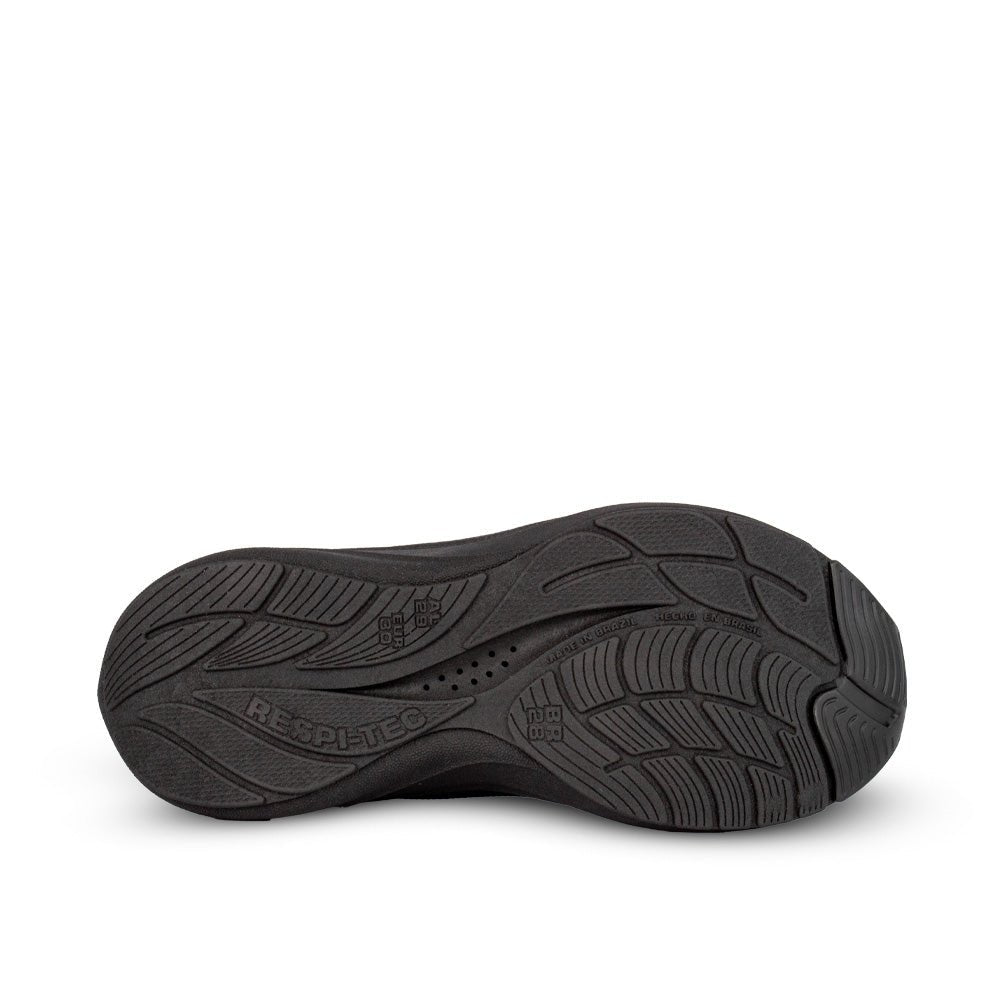 Tênis Infantil Menina K360 Energy 2 Preto e Pink Conforto Escolar - Kidy Calçados - Tênis