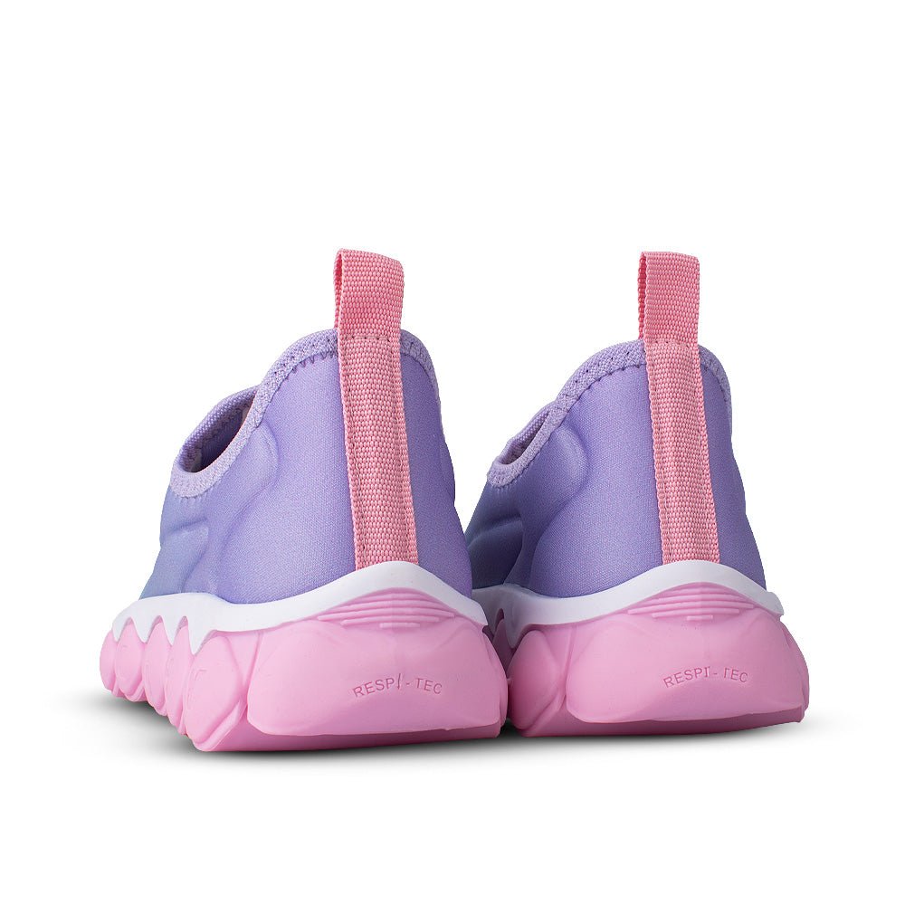 Tênis Infantil Menina Kidy Brinca Flex Ultra Flexível Lilás e Rosa - Kidy Calçados - 