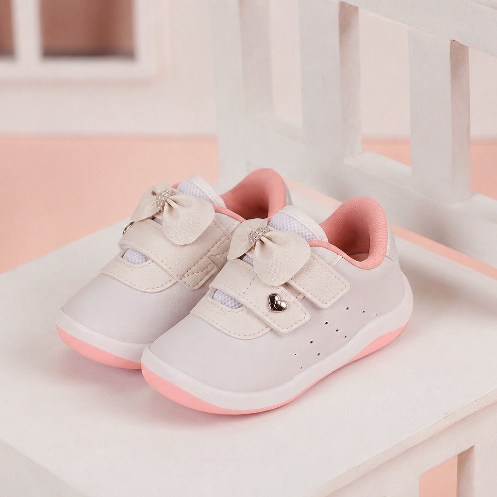 Tênis Infantil Menina Kidy Colors Equilíbrio Branco Baby - Kidy Calçados -