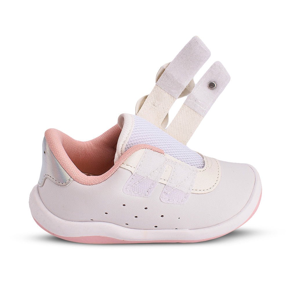 Tênis Infantil Menina Kidy Colors Equilíbrio Branco Baby - Kidy Calçados -