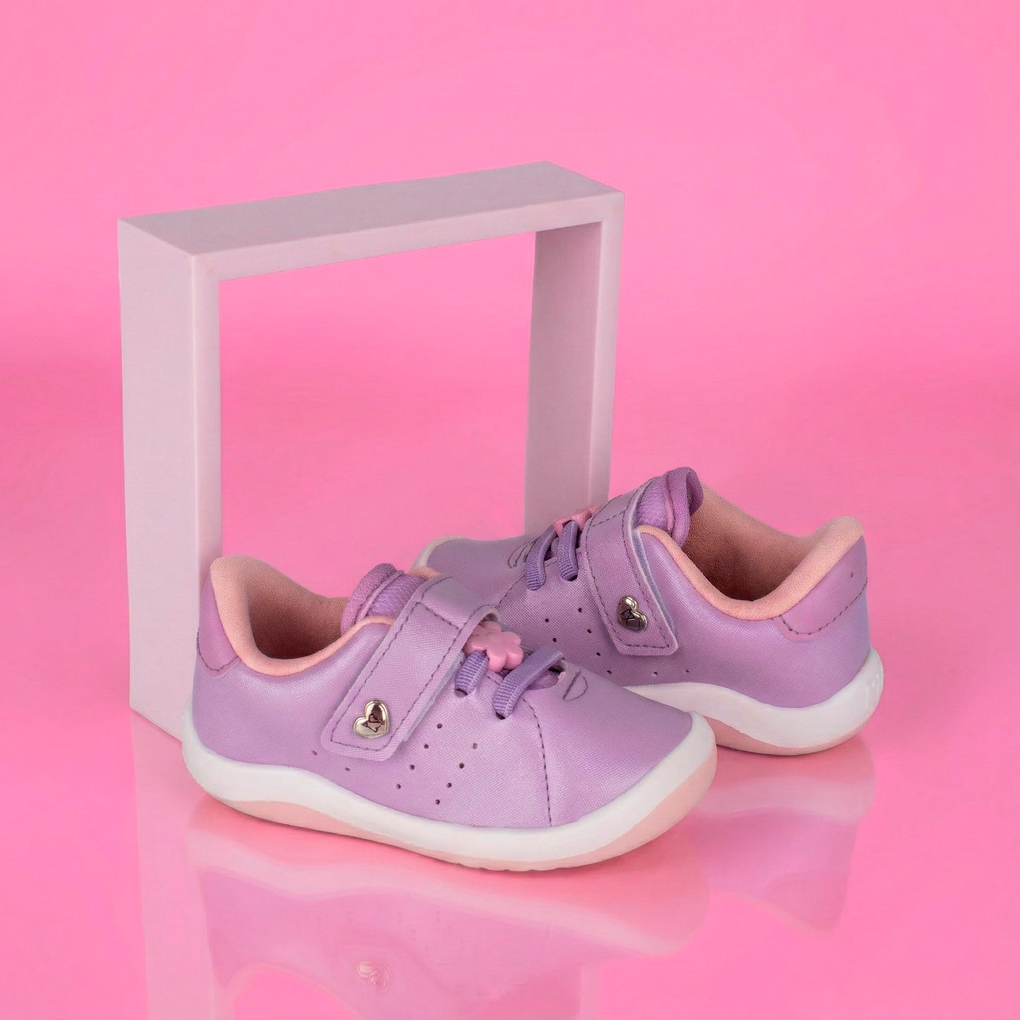 Tênis Infantil Menina Kidy Colors Equilíbrio Lilás - Kidy Calçados - Tênis
