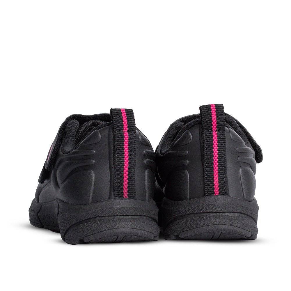 Tênis infantil Menina Kidy Energy Baby Preto Velcro Duplo - Kidy Calçados - Tênis