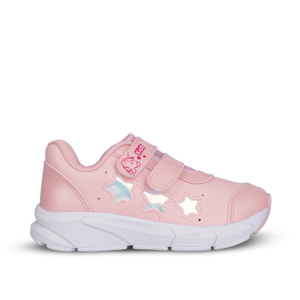 Tênis Infantil Menina Kidy Energy Baby Respitec Nude/Rosa Delicado Anatômico - Kidy Calçados - 