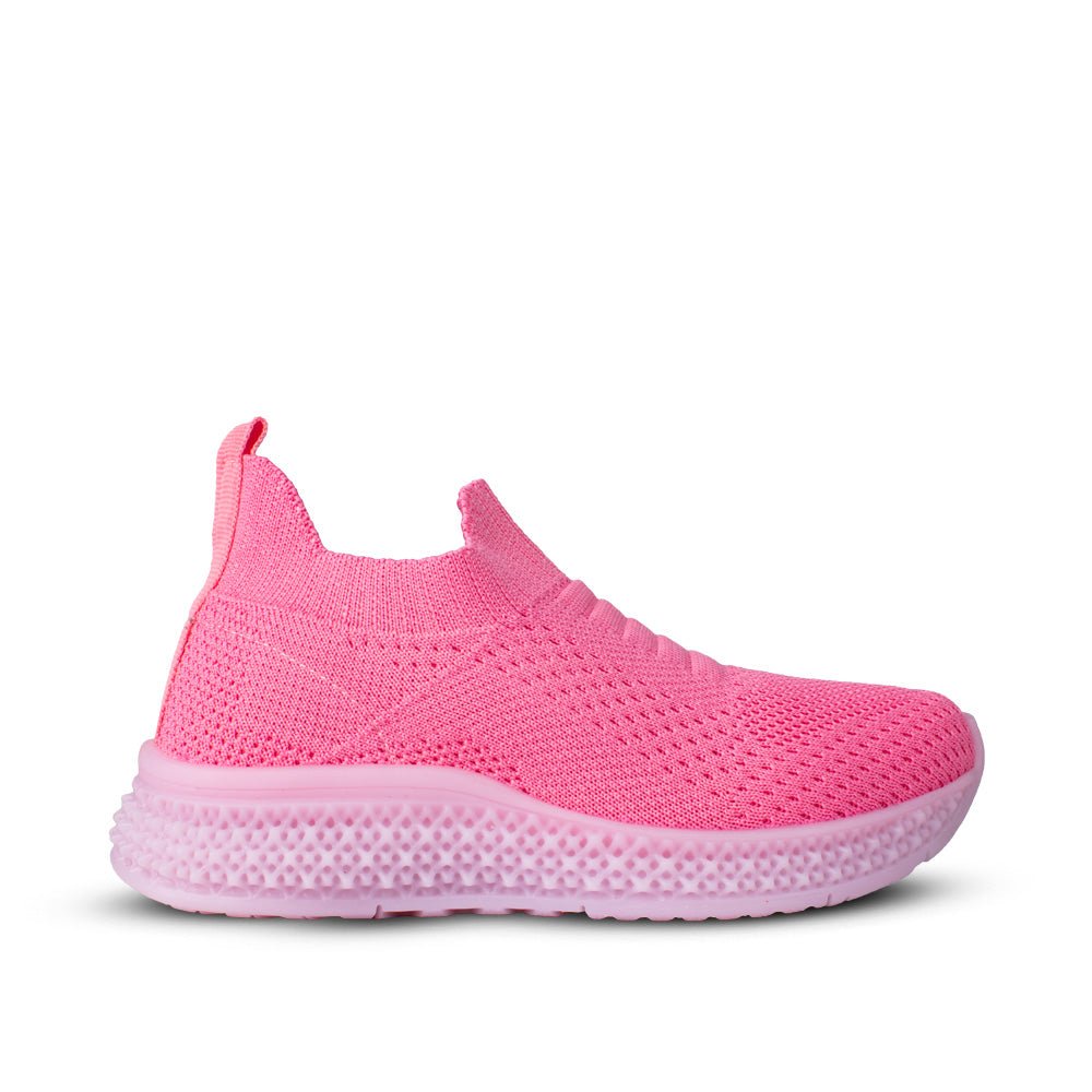 Tênis Infantil Menina Kidy Energy Tear Calce Fácil Macio Anatômico Rosa - Kidy Calçados -