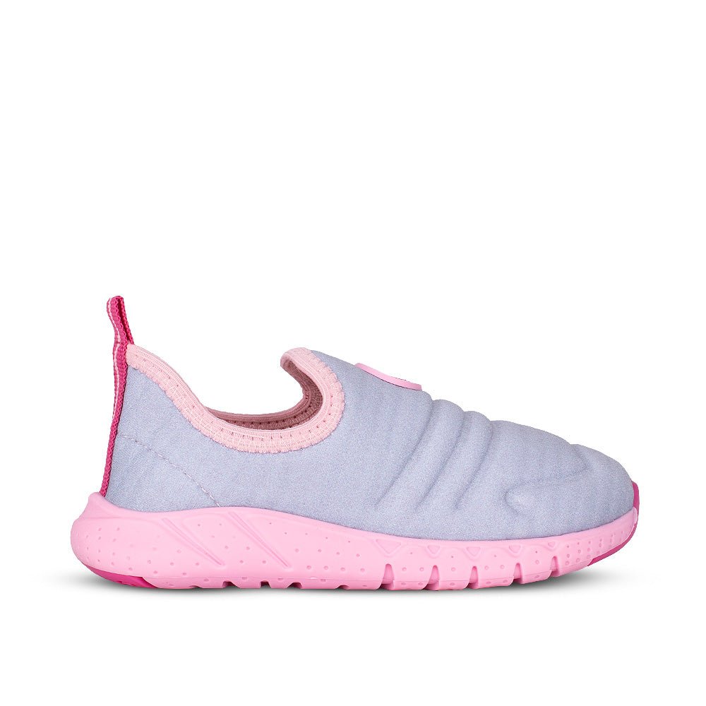 Tênis Infantil Menina Kidy Equilíbrio Cinza/Rosa Primeiros Passos 16 ao 24 - Kidy Calçados - 