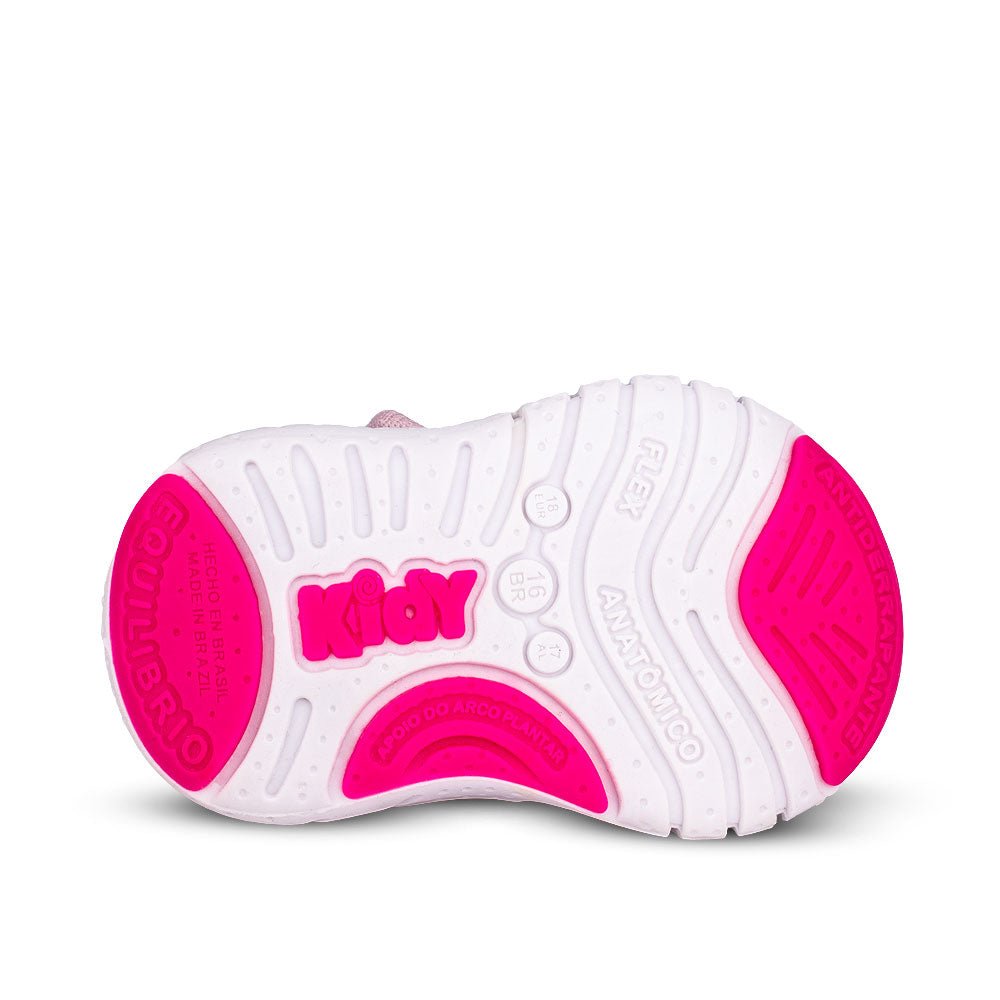 TENIS INFANTIL MENINA KIDY EQUILIBRIO ROSA - Kidy Calçados - Tênis