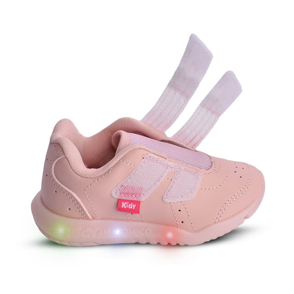 Tênis Infantil Menina Kidy Flex Ligth Nude - Kidy Calçados - Tênis
