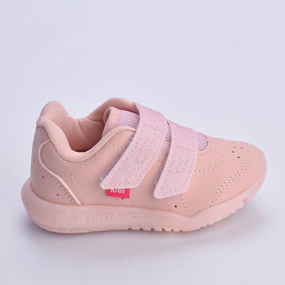Tênis Infantil Menina Kidy Flex Ligth Nude - Kidy Calçados - Tênis