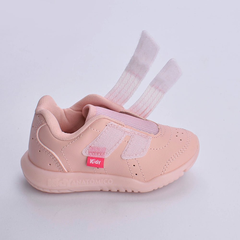 Tênis Infantil Menina Kidy Flex Ligth Nude - Kidy Calçados - Tênis