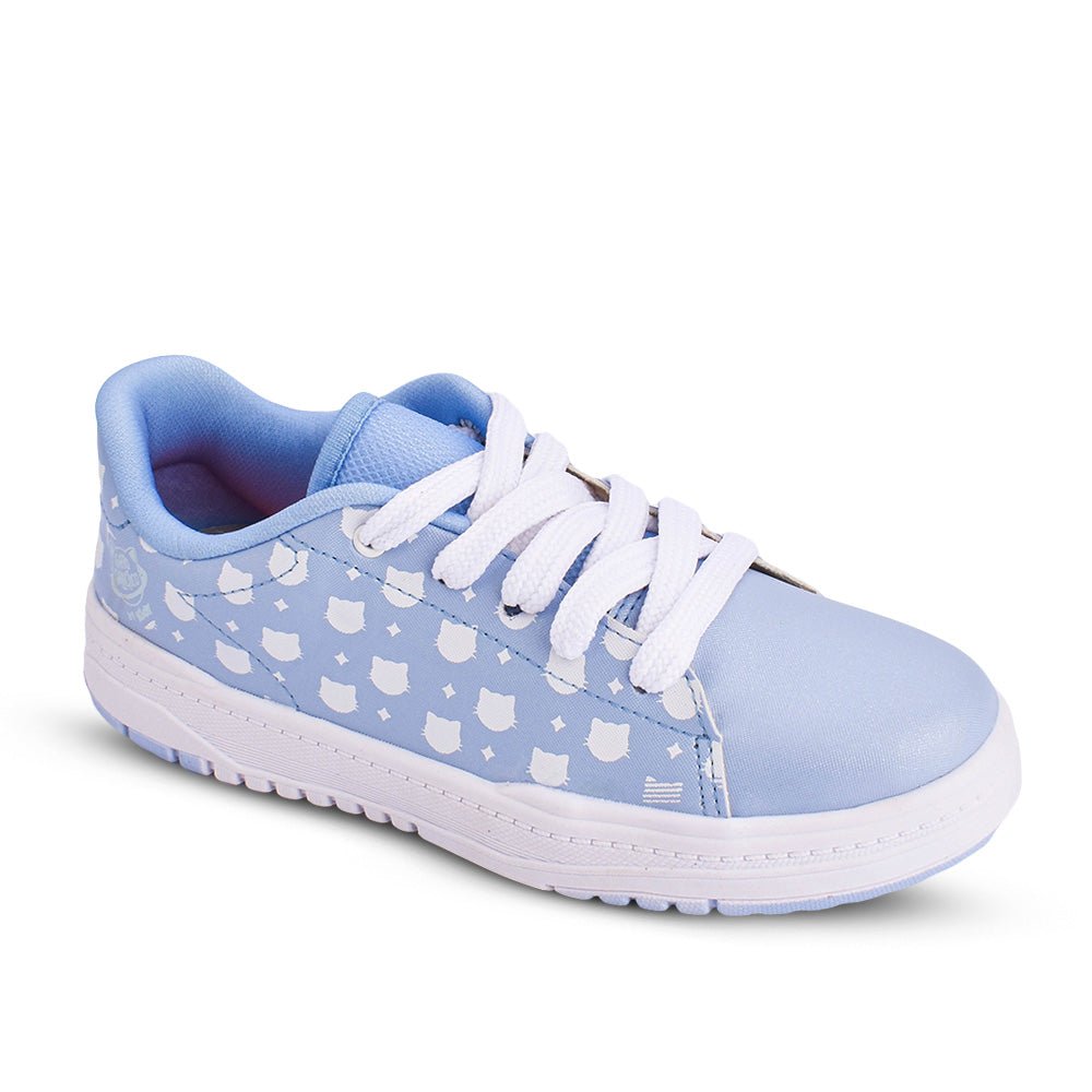 Tênis Infantil Menina Kidy Gato Galáctico Azul Bebe Casual - Kidy Calçados - Tênis