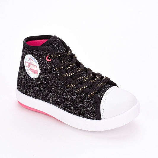 TÊNIS INFANTIL MENINA KIDY HYPE PRETO Kidy - Kidy Calçados - Tênis