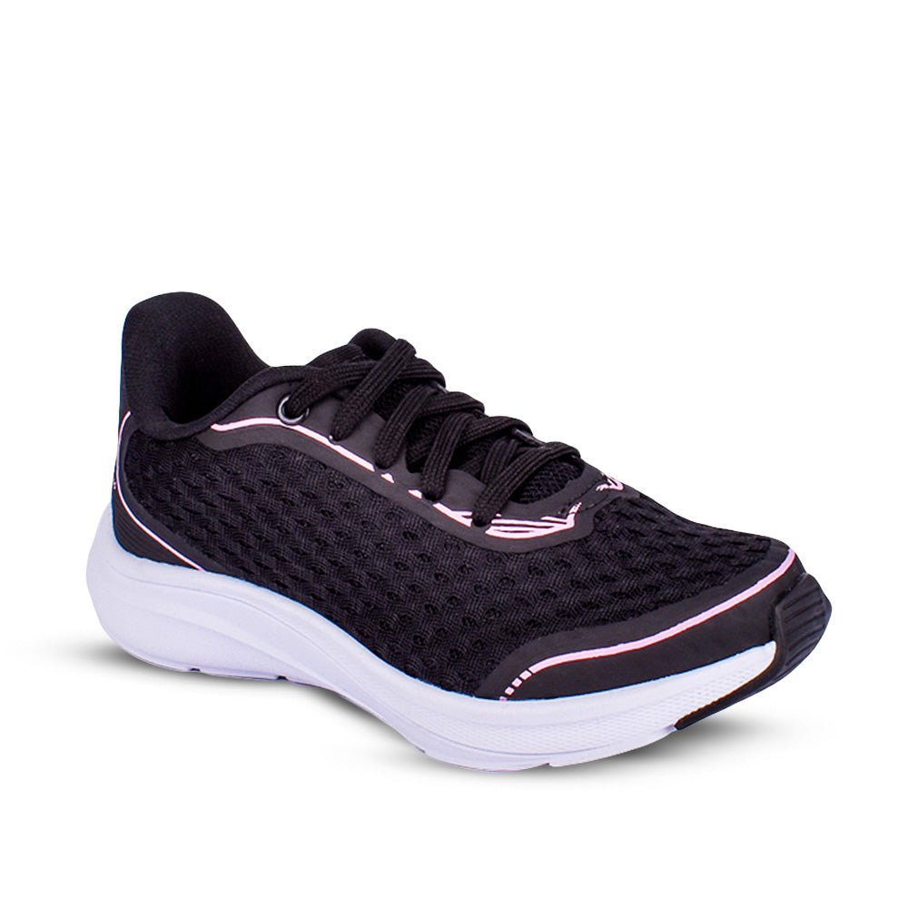 Tênis Infantil Menina Kidy K360 Energy 2 Preto/Rosa - Kidy Calçados - Tênis