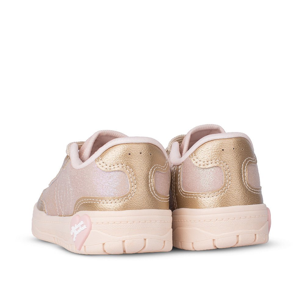 Tênis Infantil Menina Kidy K360 Estilo Marfim/Ouro Rebecca Bonbon - Kidy Calçados -