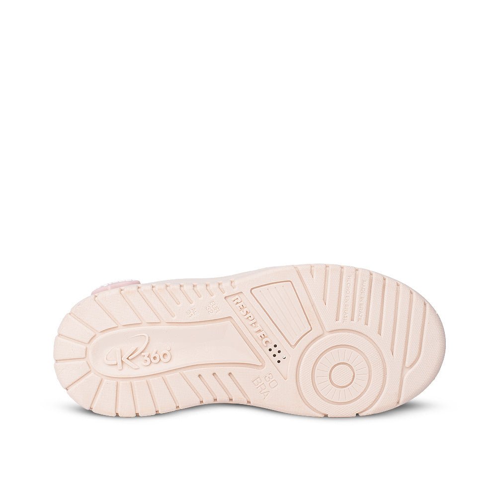 Tênis Infantil Menina Kidy K360 Estilo Marfim/Ouro Rebecca Bonbon - Kidy Calçados -