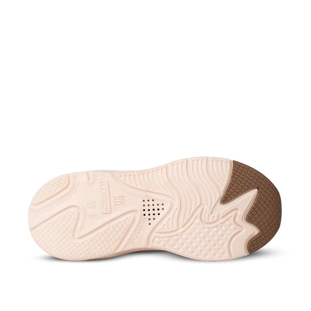 Tênis Infantil Menina Kidy K360 Retrô Rebecca Bonbon Dourado - Kidy Calçados -