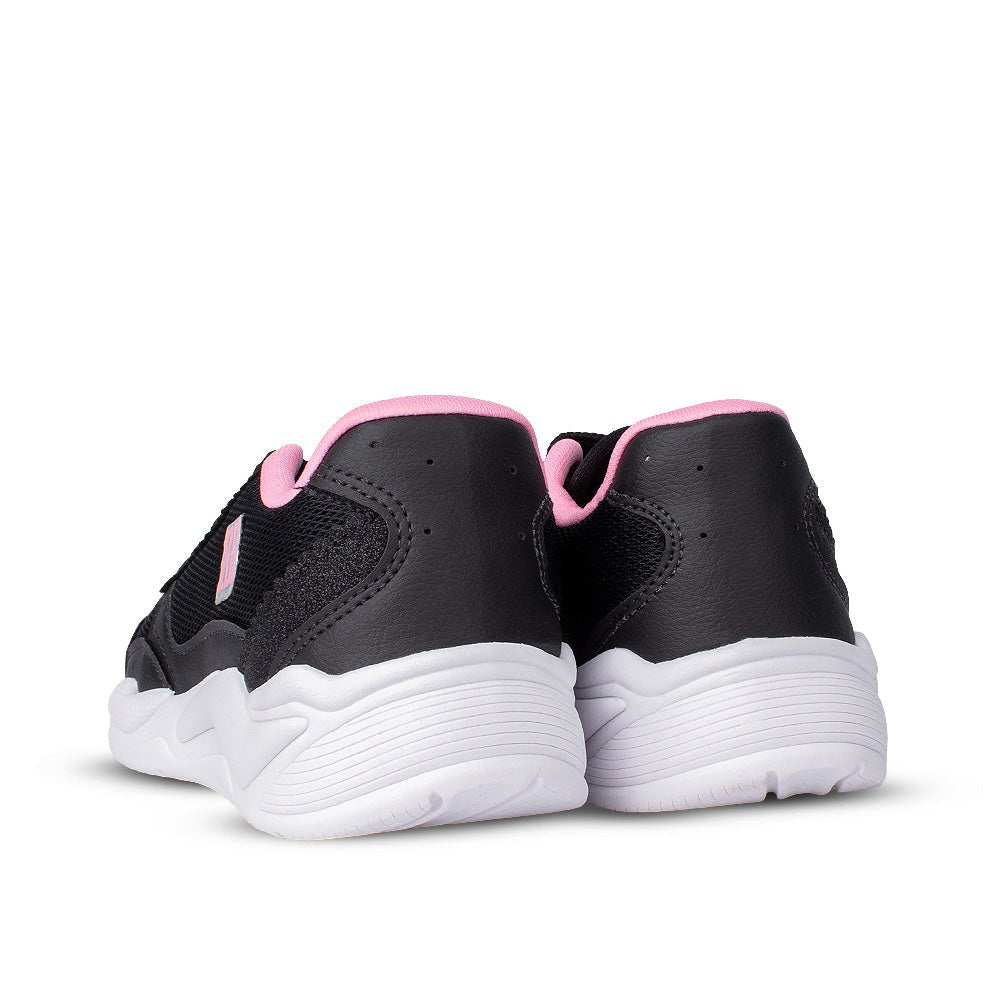 Tênis Infantil Menina Kidy K360 Retrô Rebecca Bonbon Preto - Kidy Calçados -