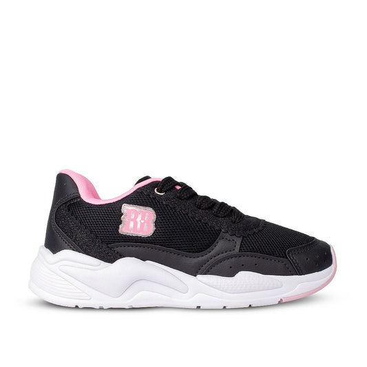 Tênis Infantil Menina Kidy K360 Retrô Rebecca Bonbon Preto - Kidy Calçados -