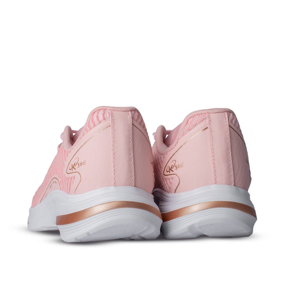 Tênis Infantil Menina Kidy K360 Super Leve Nude/Bronze Leve e Confortável - Kidy Calçados - Tênis