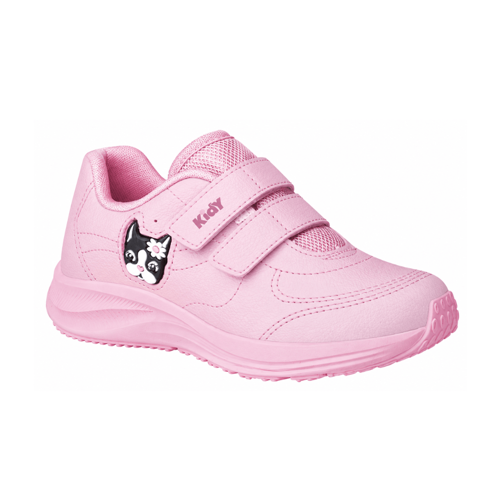 Tênis Infantil Menina Kidy Super Conforto Respitec Rebecca Bonbon Rosa - Kidy Calçados -